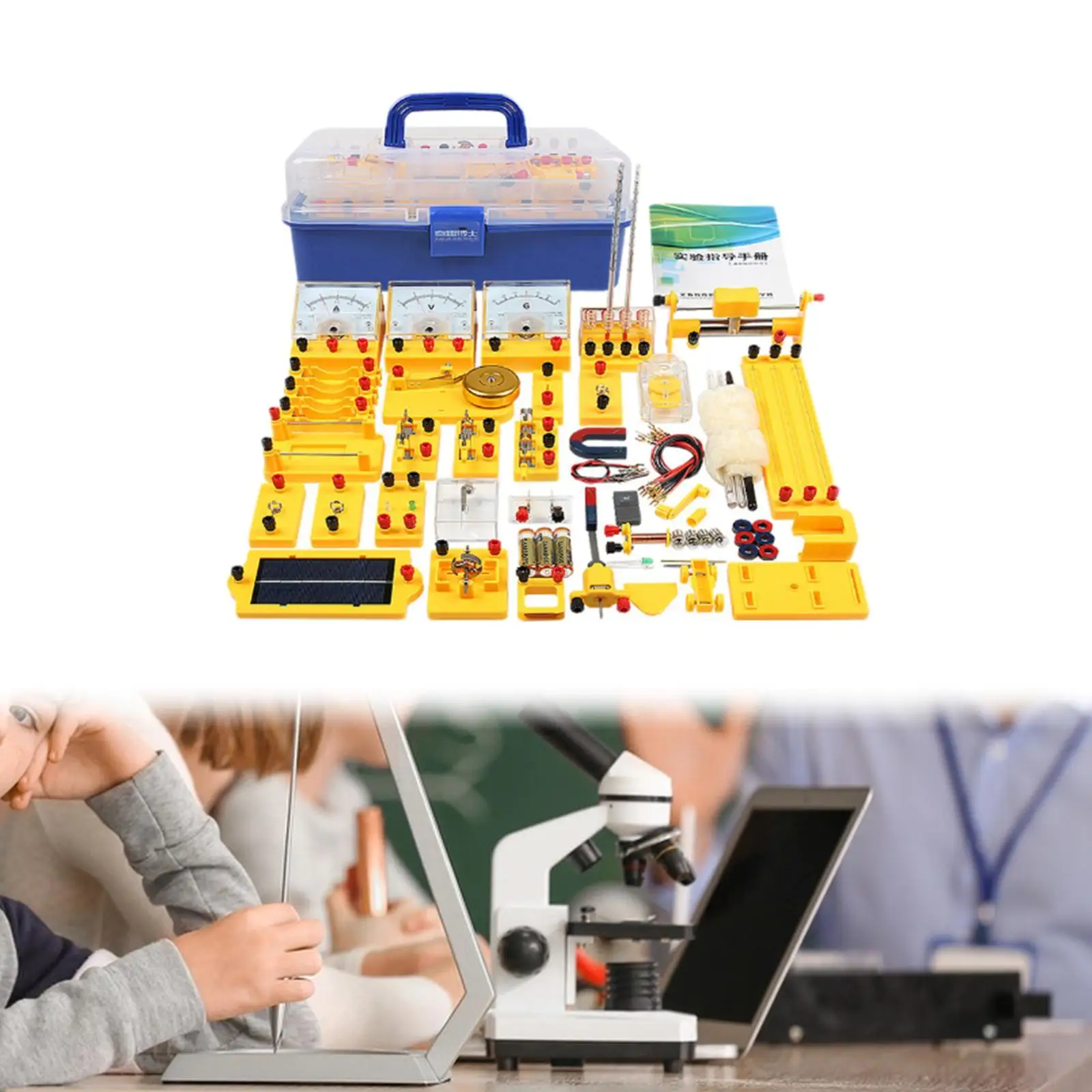 Electricity Circuit Experiment Set DIY Physical Scientific Teaching Prop Simple