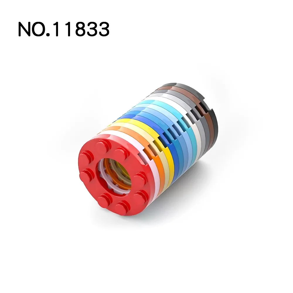 20 piezas MOC monta partículas 11833 4x4 por bloques de construcción parti mattoni diy modello sfuso giocattoli educativos por p - imagen 4