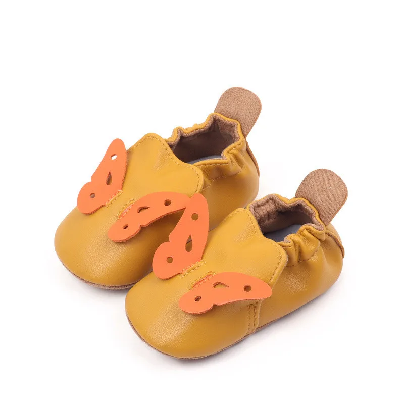 Nuevos zapatos de suela blanda de cuero PU para recién nacidos, primeros caminantes, primavera y otoño, zapatos antideslizantes para bebés, niños y niñas, zapatos de cuna - imagen 5