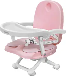 UBRAVOO Asiento elevador para bebé para mesa de comedor con bandeja extraíble y cojín Asiento elevador portátil 3 en 1 para niños pequeños 4 de altura ajustable