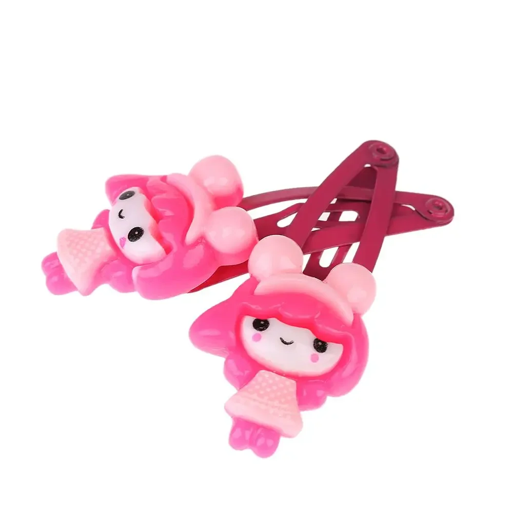 10/20 piezas joyería con patrón de dibujos animados Multicolor horquillas para niñas pinzas para el cabello en forma de flor mariposa - imagen 5