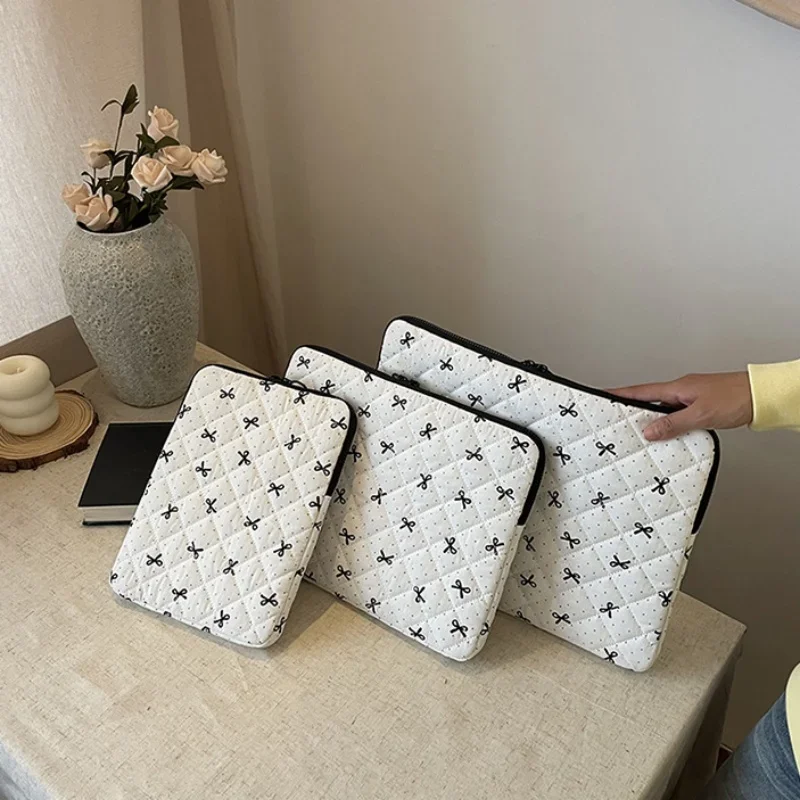 Bolsa para ordenador portátil, funda para tableta, patrón de impresión, funda para portátil de 11, 13, 15 pulgadas, funda blanda para Macbook Air Pro - imagen 2