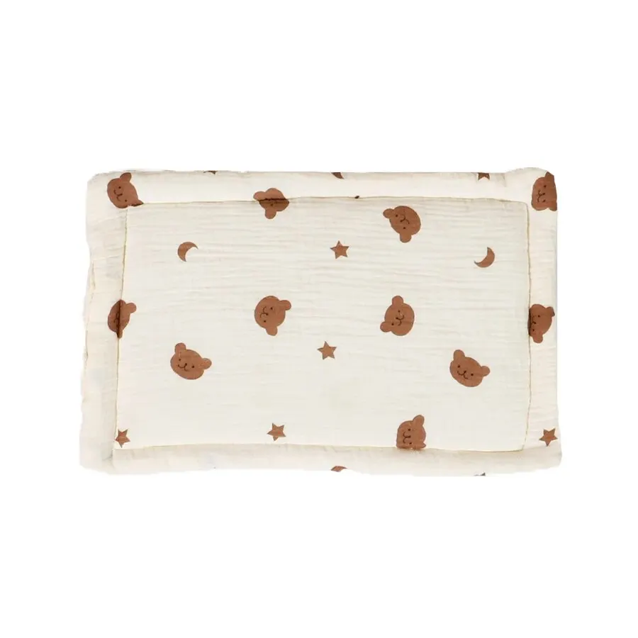Almohada transpirable de algodón absorbente para recién nacido - imagen 2