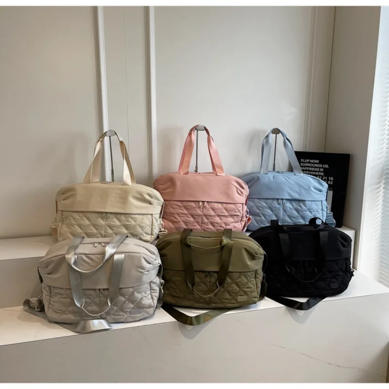 Bolso bandolera maternity bordado acolchado gran capacidad - imagen 3