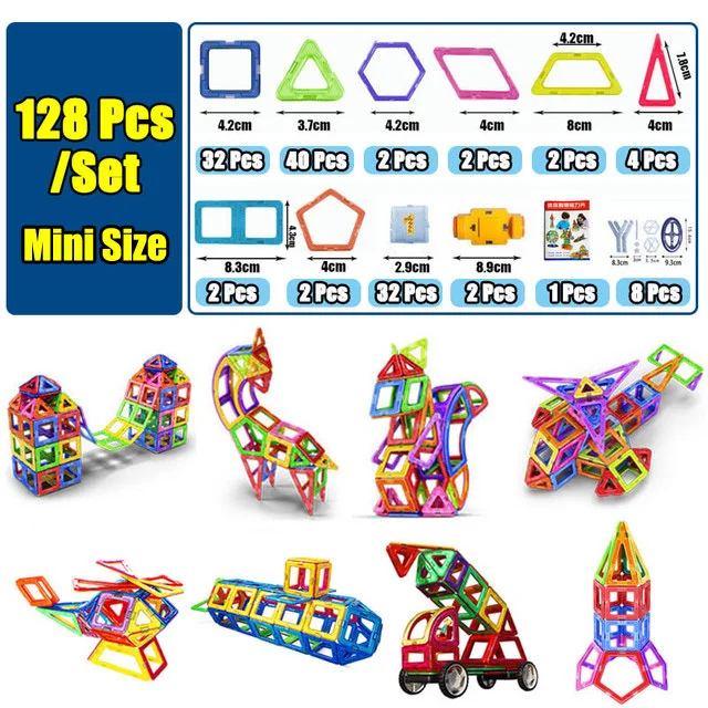 Mini 128pcs set