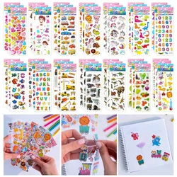 Álbum de pegatinas infantiles con dibujos animados para niños
