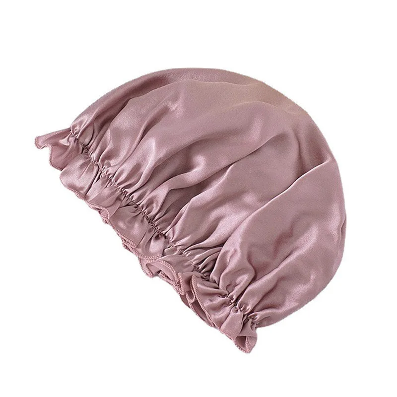 Gorro reversible de seda para dormir – Suave y ajustable - imagen 3