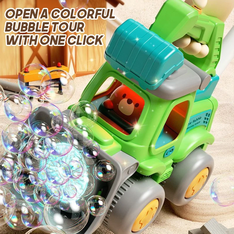 Máquina de burbujas eléctrica automática con tanque infantil - imagen 3