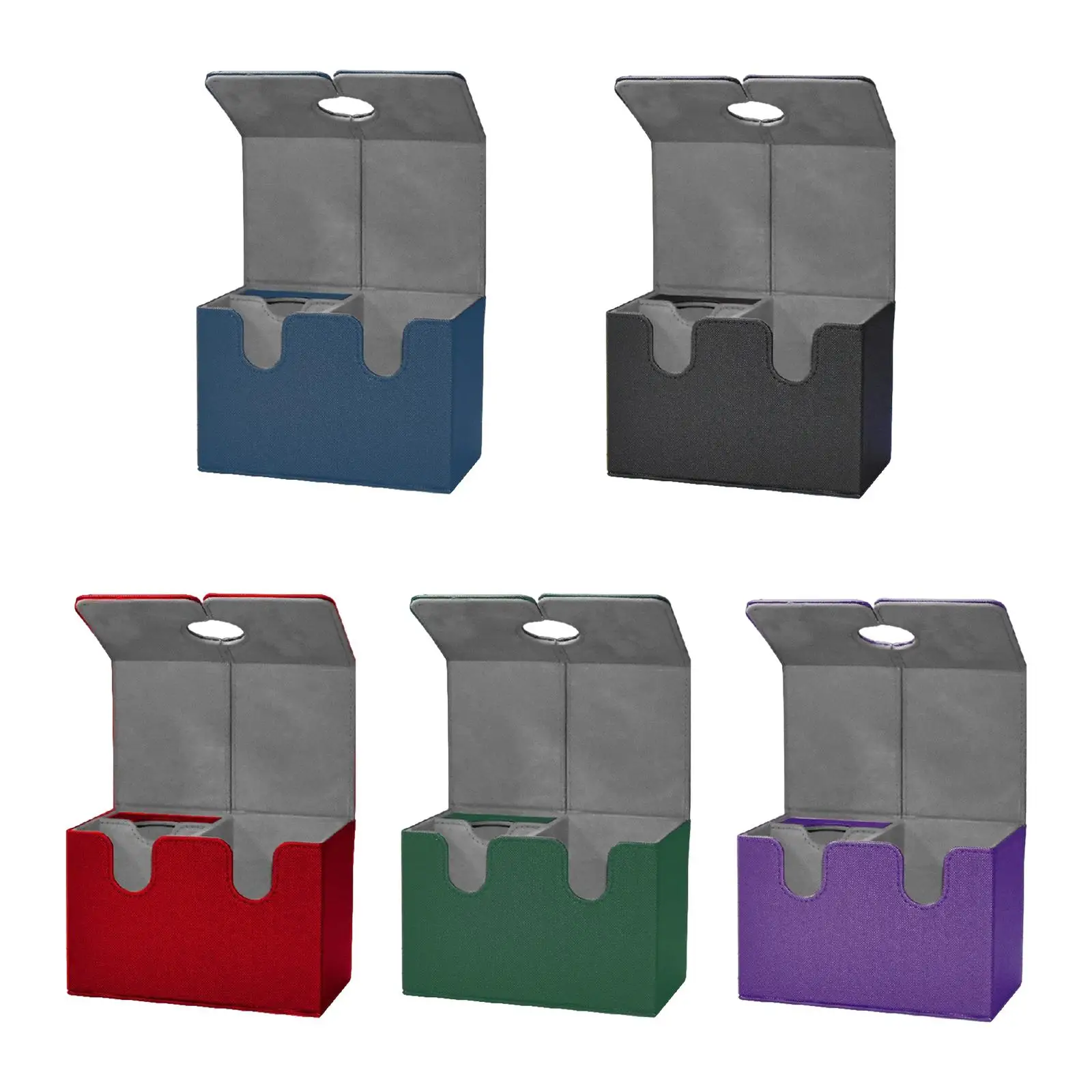Trading Card Deck Box Card Storage Box for Collectible Card TCG Sports Cards