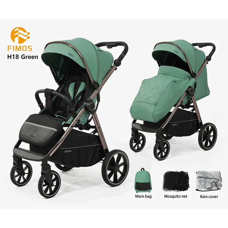 Cochecito Kidilo puede sentarse y acostarse, carrito de paraguas transpirable plegable ligero para bebé, cochecito portátil para niños - imagen 5