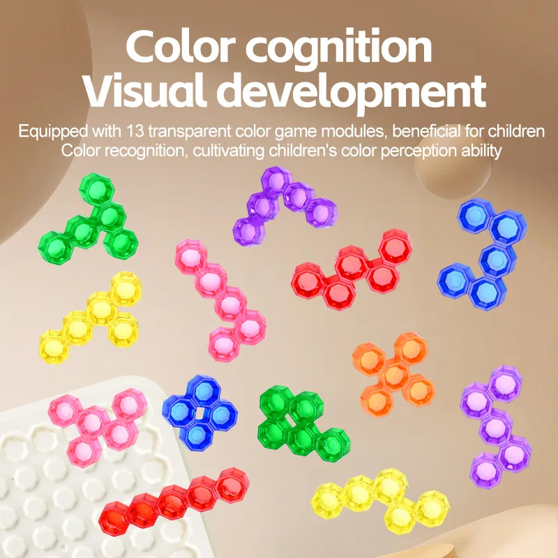 Rompecabezas Tangram Montessori para niños, figuras geométricas 3D, juego de rompecabezas, entrenamiento de pensamiento lógico, juguetes educativos - imagen 2
