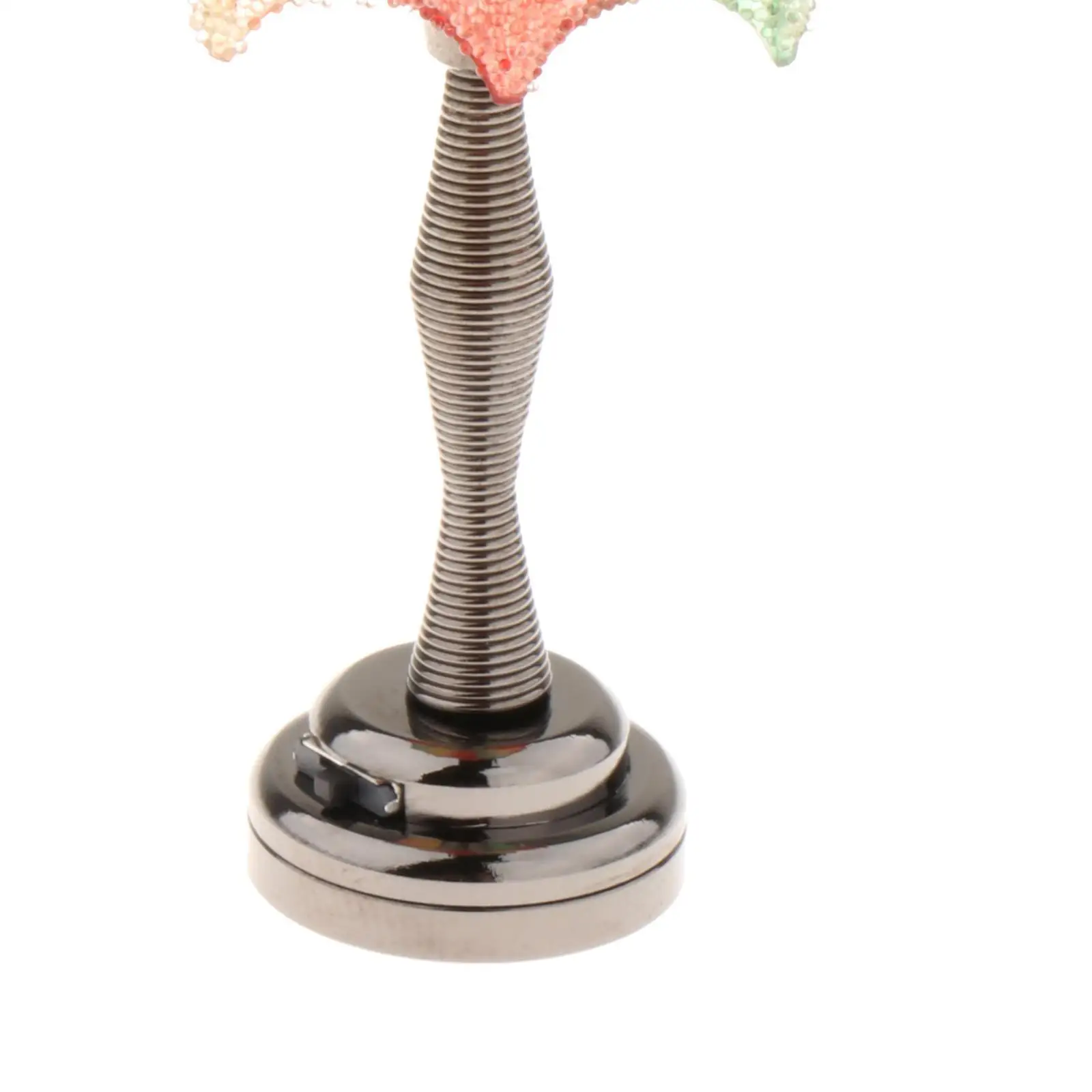 1:12 Scale Dollhouse Table Lamp Simulation Model Pretend Play Metal Desk Lamp for Garden Bedroom Kitchen Dining Room Ornaments