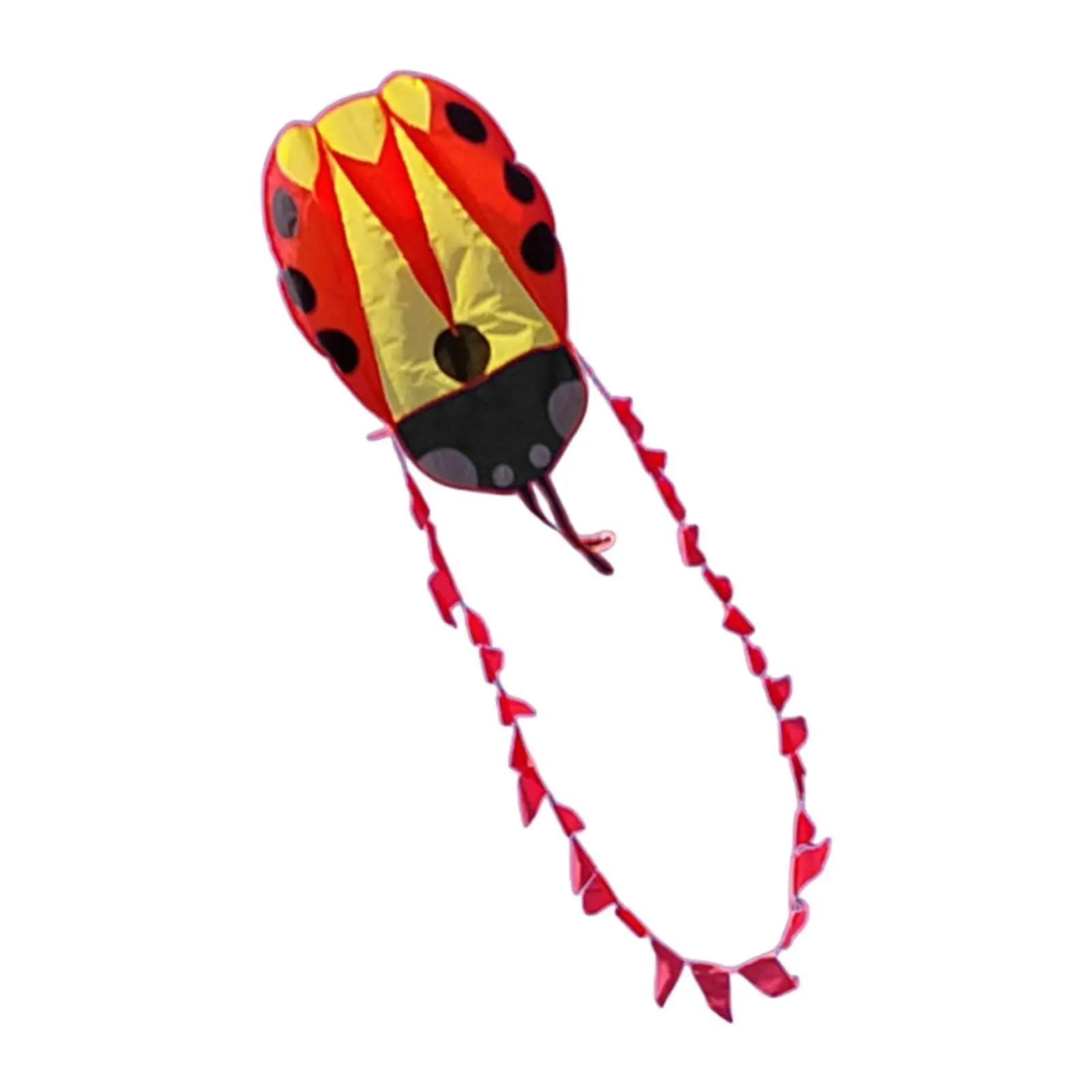 Kids Inflatable Kite Easy to Handle with 100M Line & Tail Portable Flying Toy for Yard Travel Playground Beach Park Adults