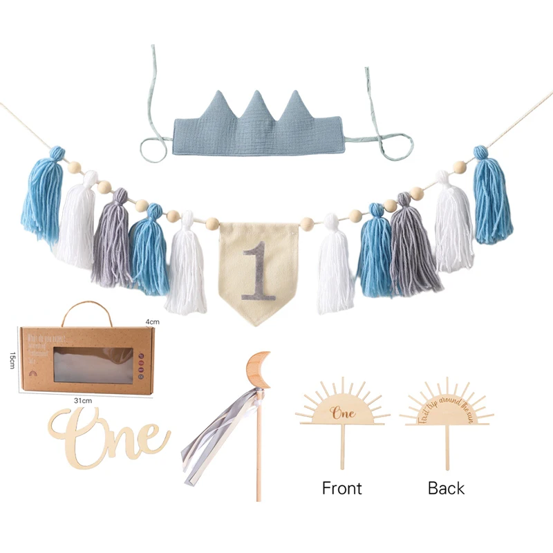 5PC blue set