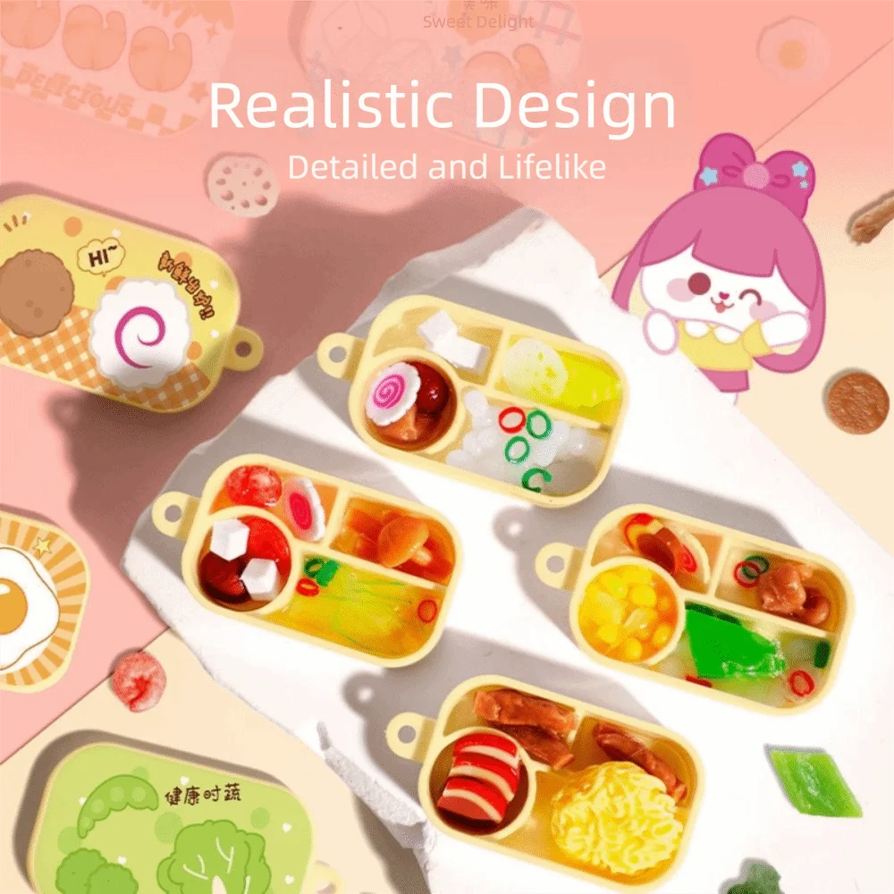 Divertido Multicolor DIY postre Chef Kit DIY comida diseño mixto arcilla 3D efecto 3D estilo lindo imitar comida cocinar niñas tiempo de juego