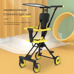 Cochecito de bebé reversible y ligero – Plegable cómodo y práctico
