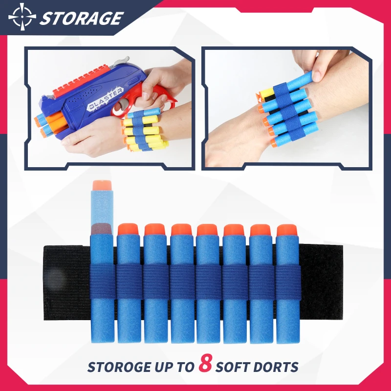 Pistola de balas blandas de 6 disparos para niños con 20 balas, pulsera de objetivo, pistola de juguete Manual, juegos de disparos para interiores y exteriores, regalos para niños - imagen 4