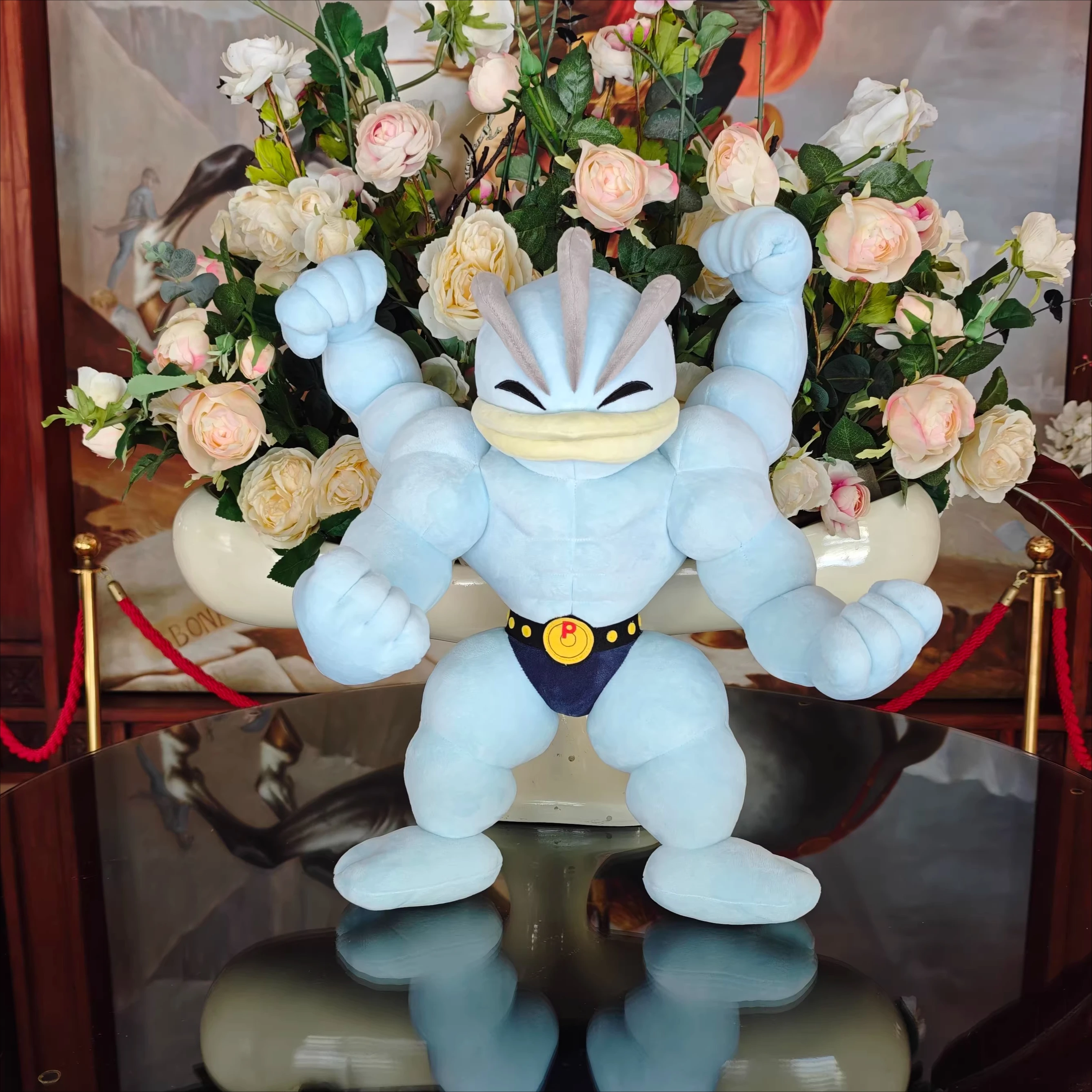 Peluche Pokémon Machamp para regalar a niños, muñeco suave colección - imagen 5