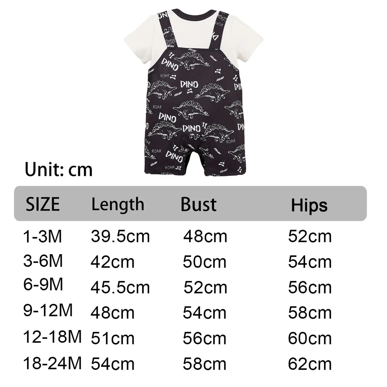 Baby Short Sleeve Rompers Breathable Summer Infant Coveralls Baby Bodysuit for Holiday Party Home Daily Wear Photography Props