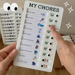 Tablero visual de rutinas infantiles para organizar el tiempo