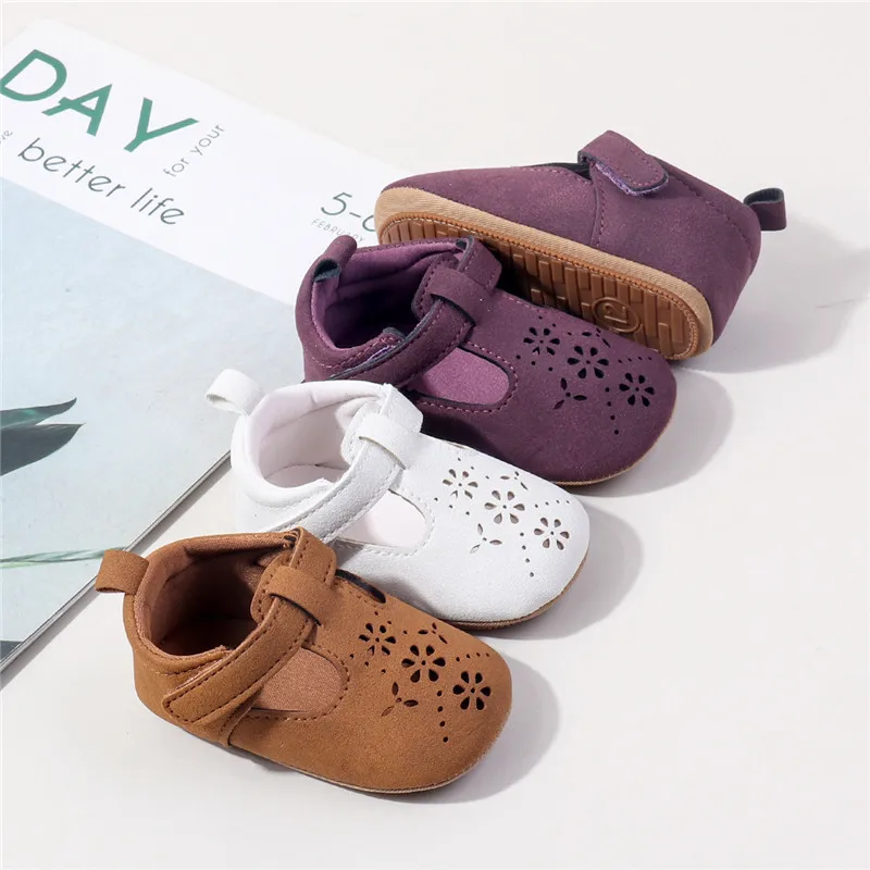 2025 New Baby Casual Shoes Infant Non-slip Rubber Soft-Sole Flat First Walker Newborn Spring Summer Crib Shoes