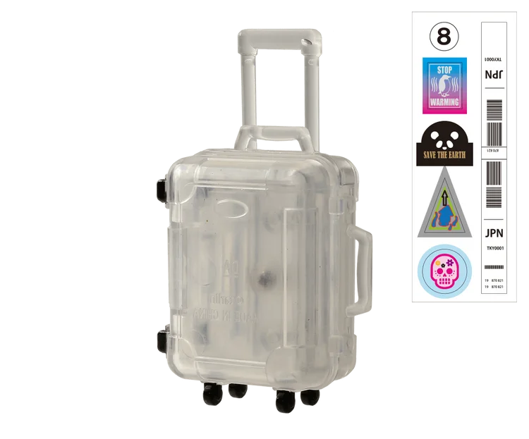 Suitcase clear M