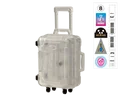 Suitcase clear M