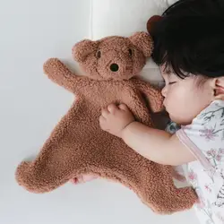 Manta suave de oso para recién nacidos – Confort y calma para dormir