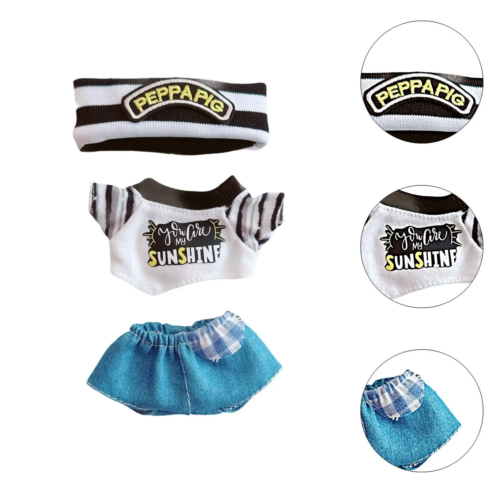 Stuffed Doll T Shirt and Pants Make Your Own Dolls Clothing Photo Props