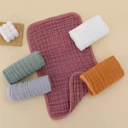 Baberos muselina suave absorbente para bebé recién nacido