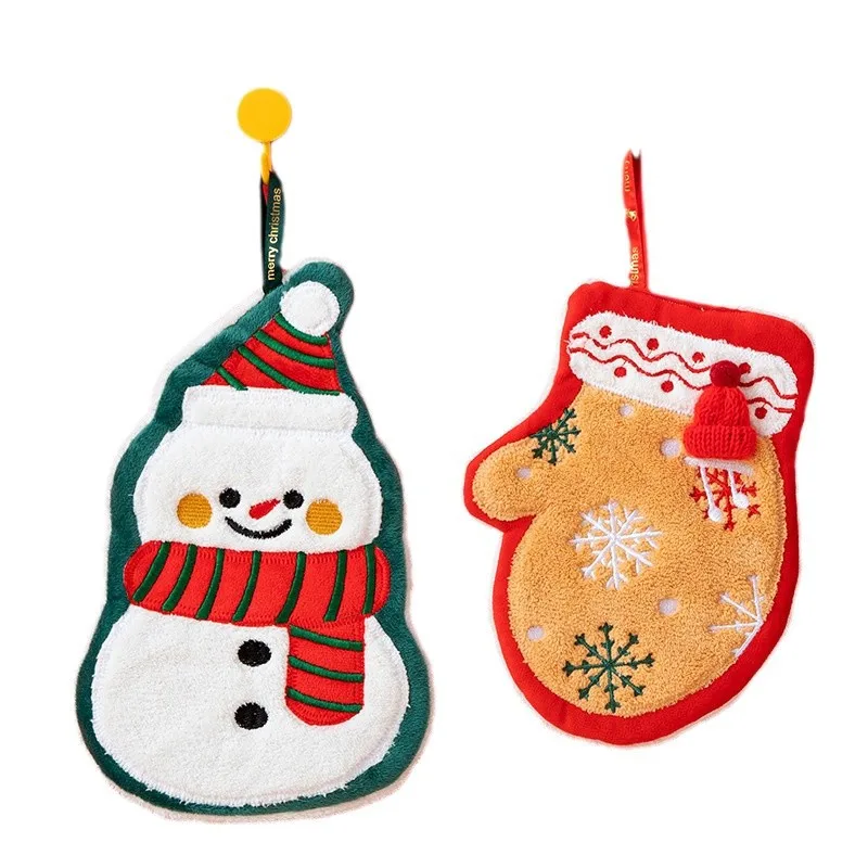 Linda toalla navideña para bebé: toalla de baño para niños con diseño festivo de dibujos animados, adorable regalo navideño para uso en el baño en casa de los niños pequeños. - imagen 5