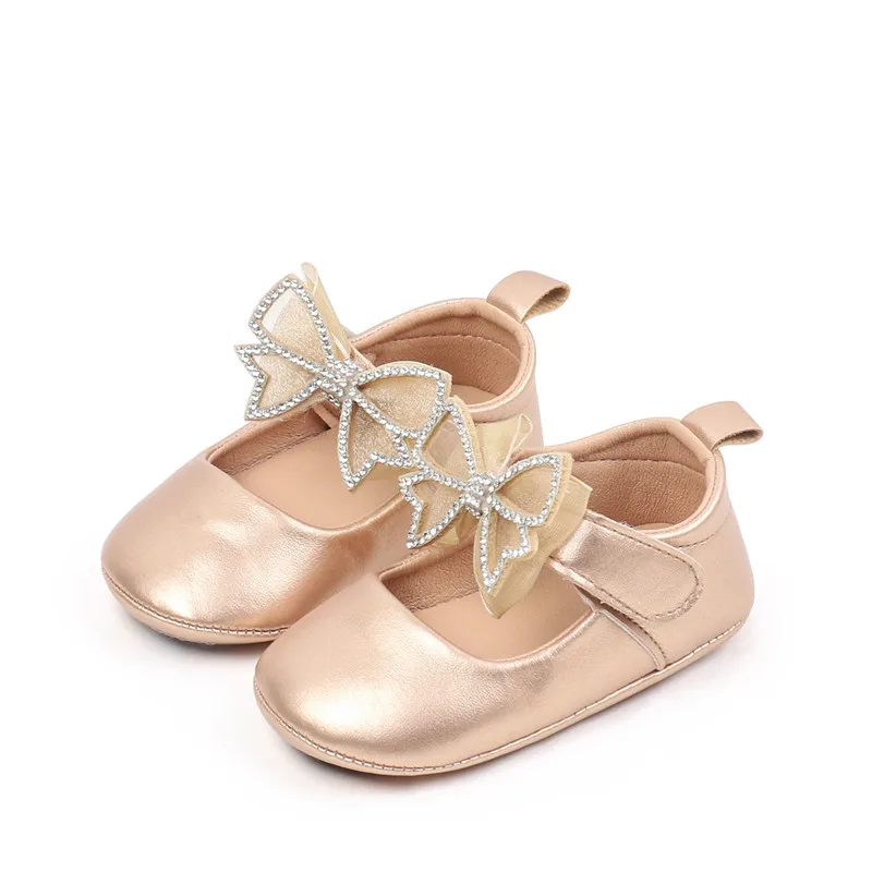 Zapatos de bebé antideslizantes de princesa para niña - imagen 5