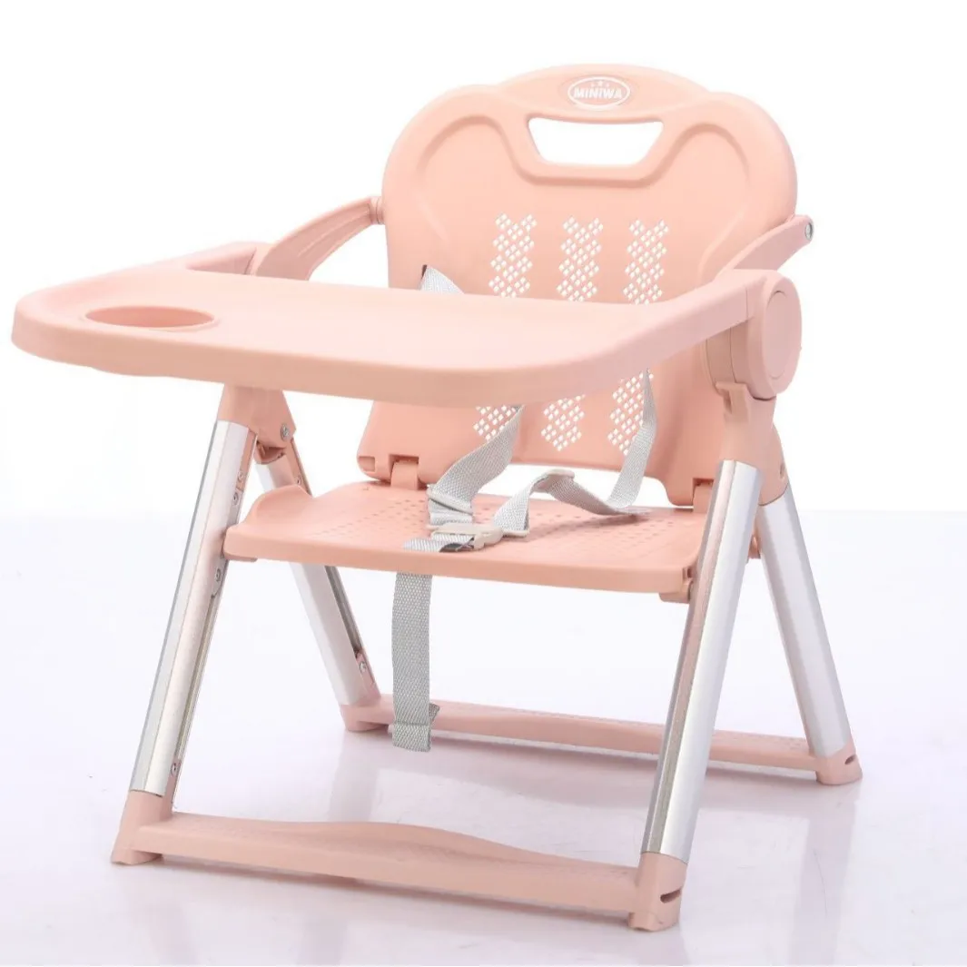 Silla de comedor para bebé, mesa de comedor portátil, silla para bebé, asiento de comedor plegable para uso doméstico, silla de crecimiento para 0-4 años - imagen 4