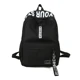 Letters Canvas Black