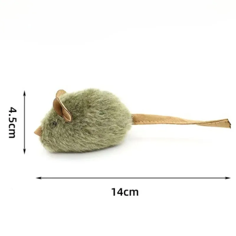 Ratón de peluche interactivo con sonido para niños - imagen 3