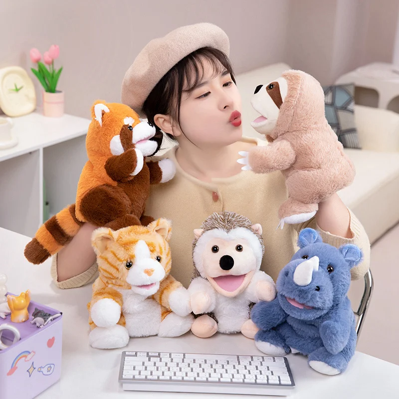 Peluche de animales en marioneta de dedo educativa para niños - imagen 4