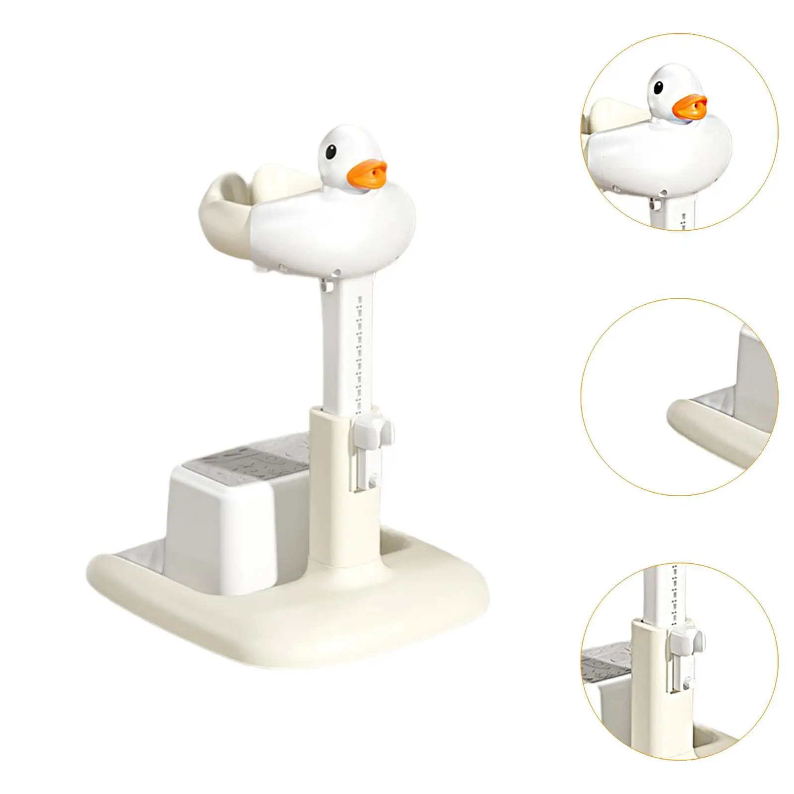 Asiento de baño antideslizante para bebé con soporte seguro - imagen 3