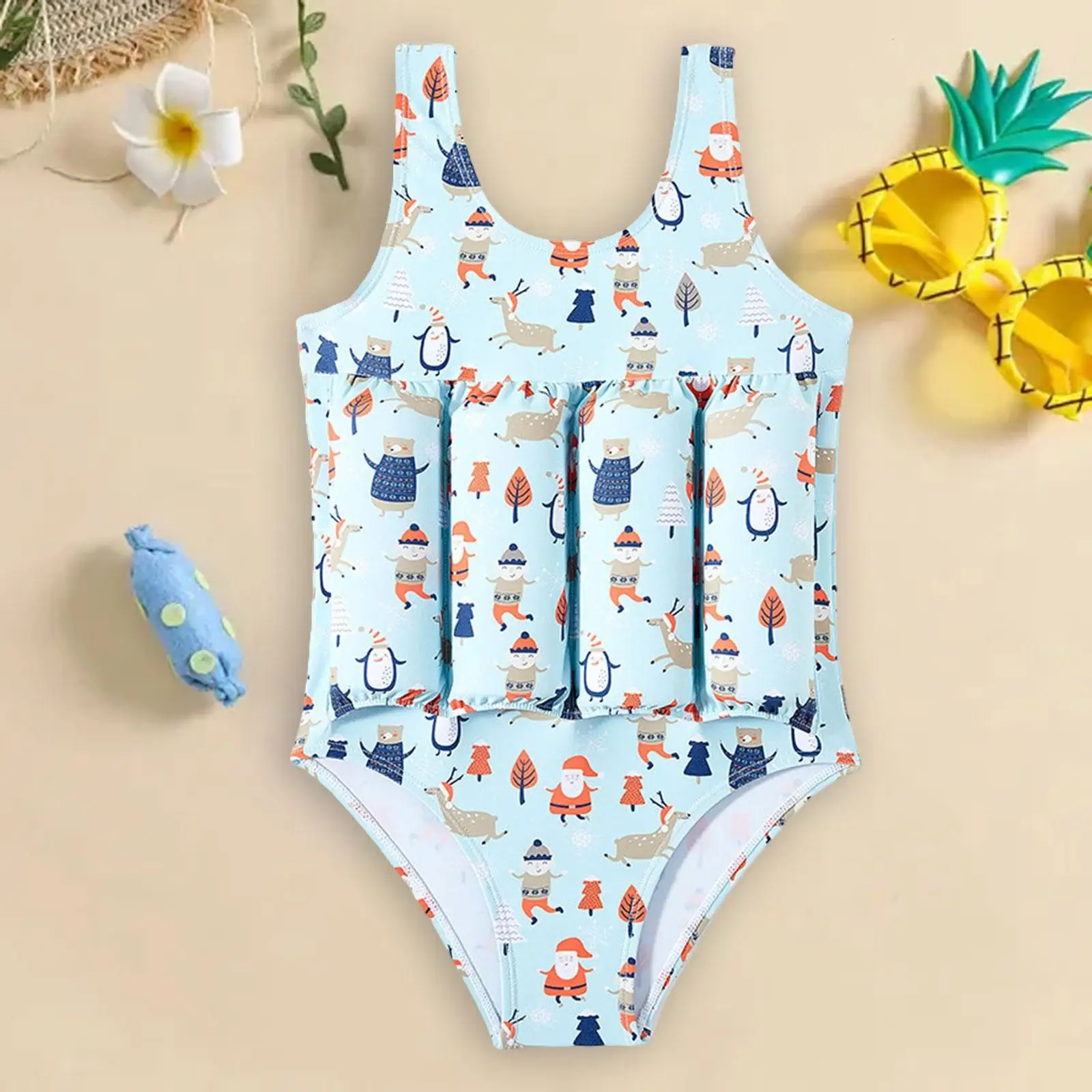 Kids Floatation Swimsuit Cute Soft Summer Float Swimwear Swim Vest with Removable Buoyancy for Swimming Pool Holiday Water Park Kids Floatation Swimsuit Cute Soft Summer Float Swimwear Swim Vest with Removable Buoyancy for Swimming Pool Holiday Water Park