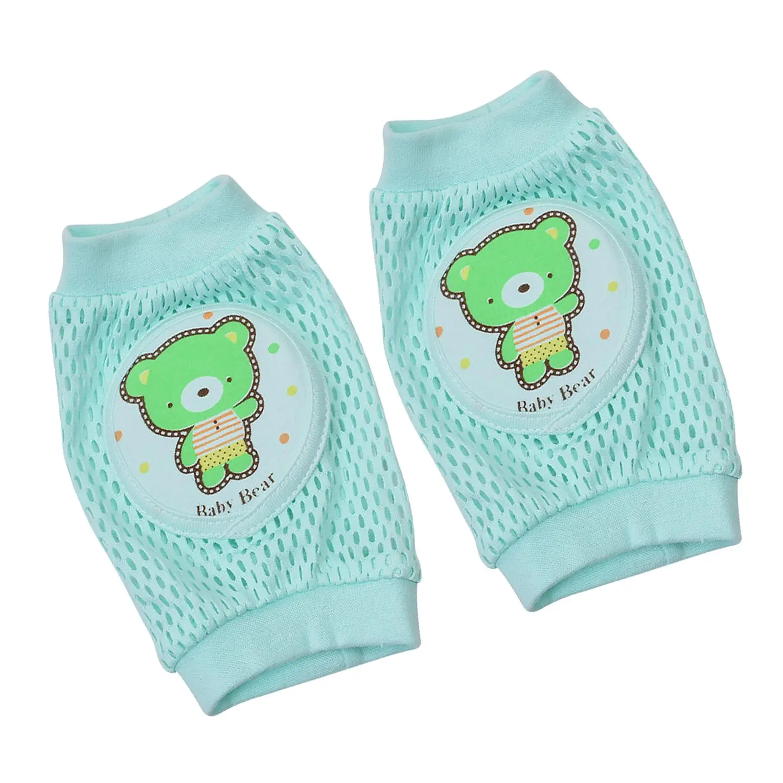 Soft Mesh Toddlers Knee Pads Baby Girls Boys Anti Slip Leg Warmer Cushion for Walking and Crawling