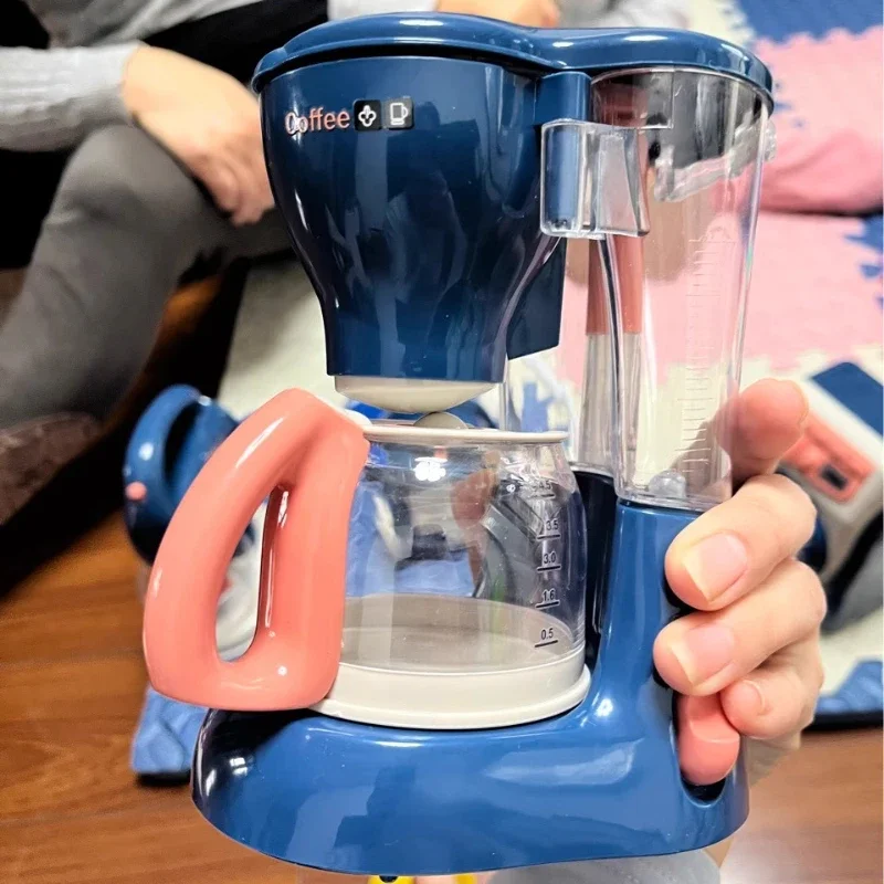 Juego de rol, mini lavadora, cafetera, licuadora y horno, juguete de escenario de vida diaria, regalo educativo de crecimiento para niños - imagen 4
