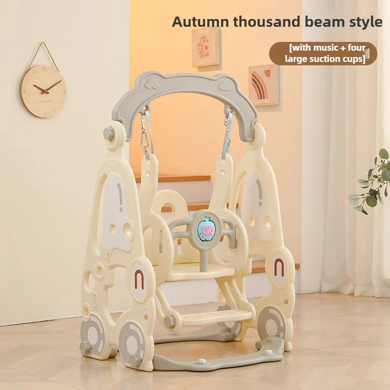 Columpio para bebé, asiento mecedora interior ligero con correas colgantes seguras, cuna para niños pequeños de fácil instalación para el hogar - imagen 5