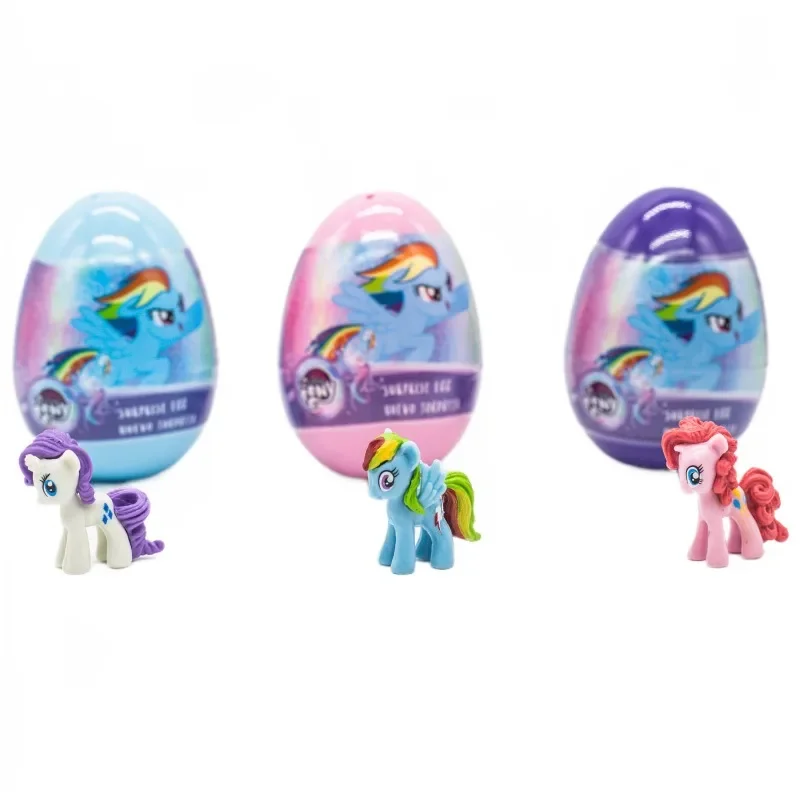 Hasbro My Little Pony sorpresa huevo caja ciega de moda juguetes figura de Anime Rainbow Dash muñeca raracia modelo juguetes coleccionar adornos - imagen 3