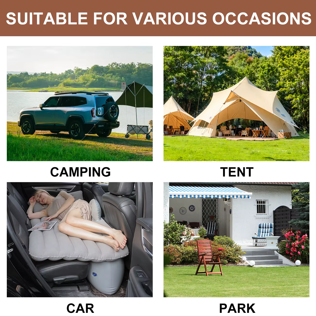 Colchón hinchable de viaje para bebé – Cama portátil