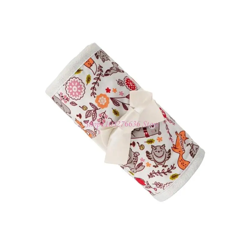 R6FD 4 Uds. Almohadilla parachoques para cuna bebé Protector bordes acolchados suaves algodón transpirable seguro - imagen 4