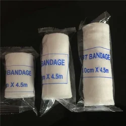 Vendajes elásticos de gasa transpirable para heridas con malla