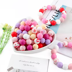 Pack cuentas decoradas para hacer pulseras niños