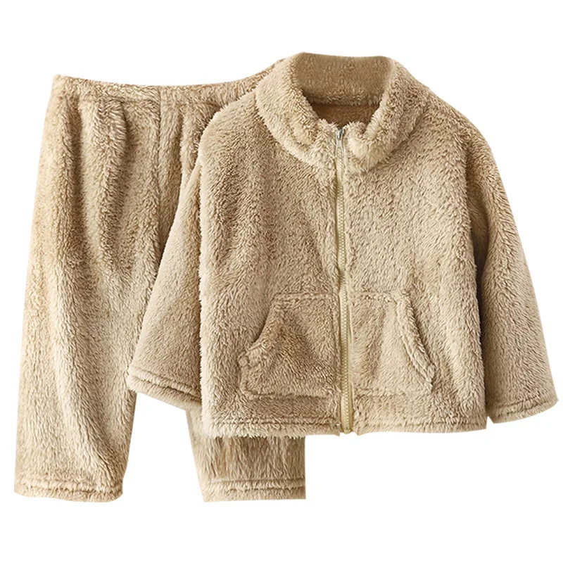 Conjuntos de ropa para niños Ropa de descanso de franela Conjunto de ropa para niñas Ropa para niños Ropa de boutique para niños - imagen 5