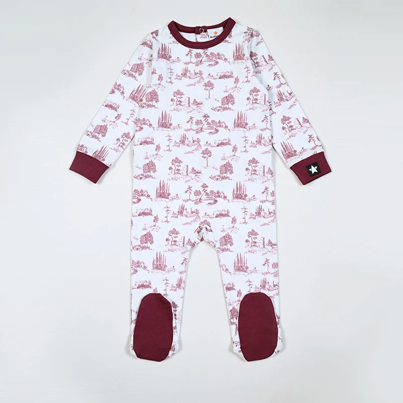 Girl baby romper