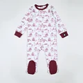 Girl baby romper