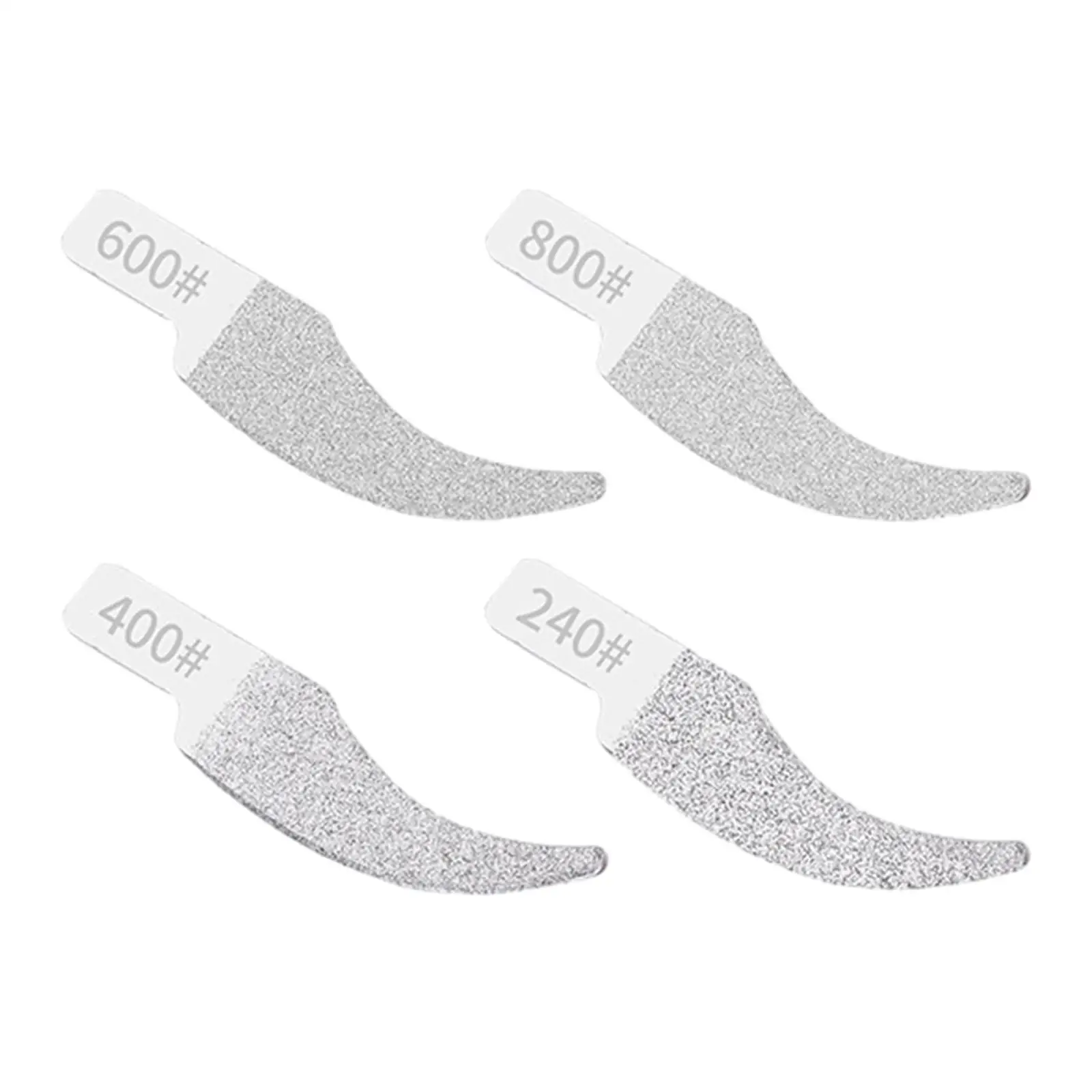 4 Pieces Hobby Model Polishing Tools Hobby Building Kits #240, #400, #600, #800